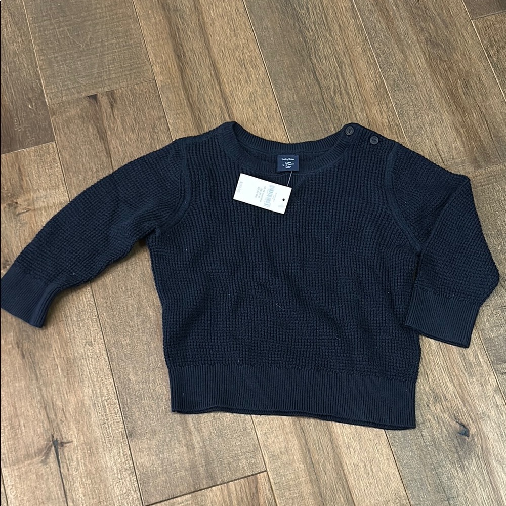 New Navy Blue Baby Gap Sweater